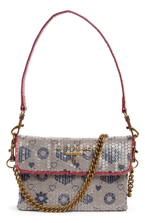 Mini Brompton Sequin Crossbody Bag