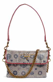 Mini Brompton Sequin Crossbody Bag