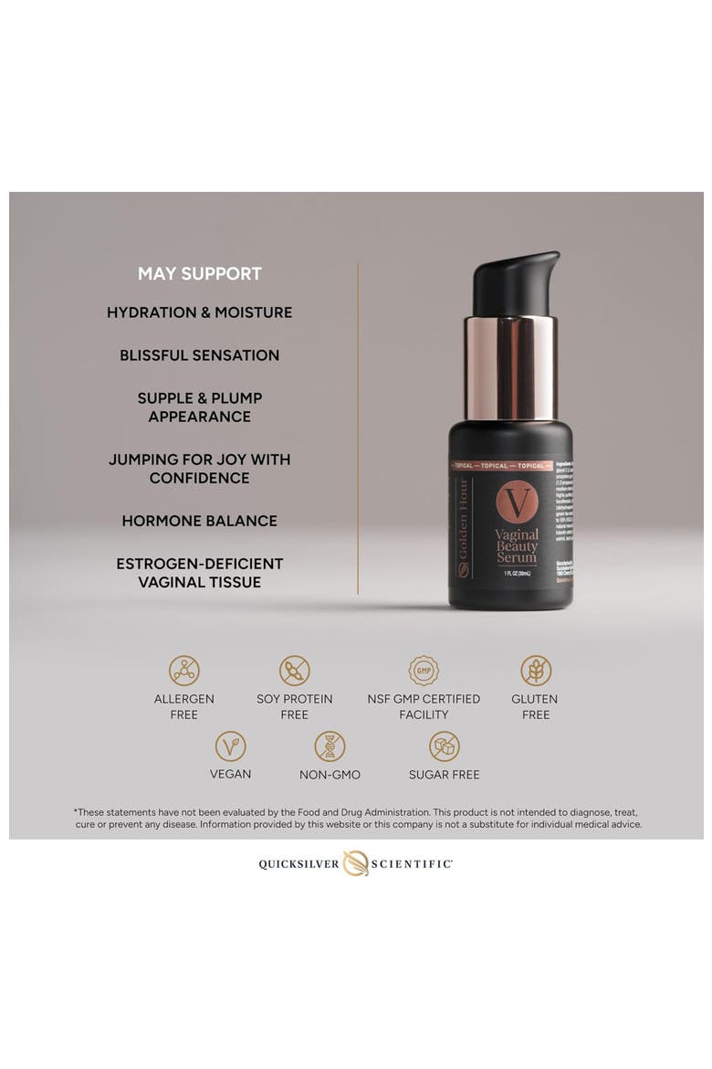 Vaginal Beauty Topical Hormone Support Serum, Alternate, color, None