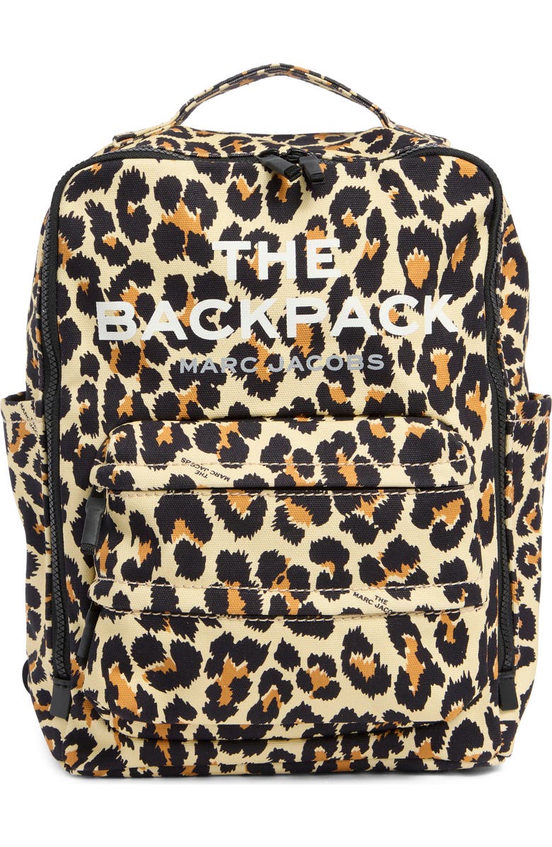 Marc Jacobs The Leopard Print Backpack, Main, color,