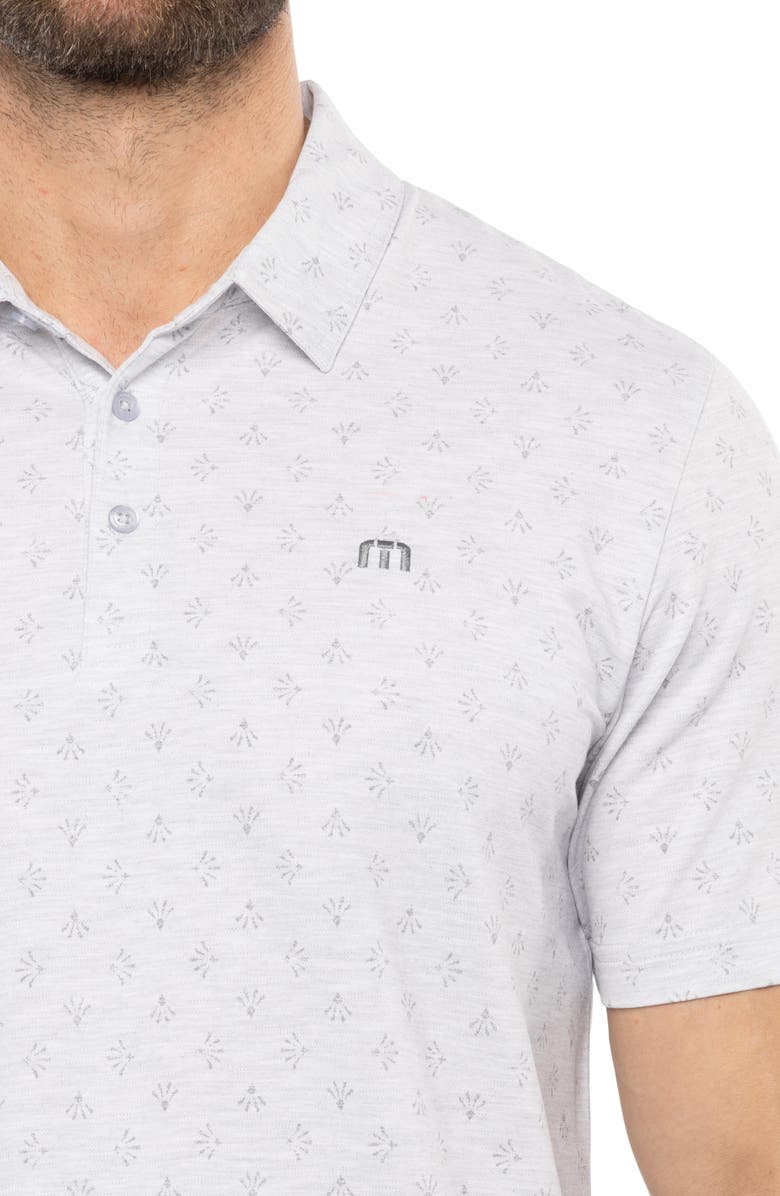 TravisMathew The Heater Tour Book Neat Golf Polo, Alternate, color,