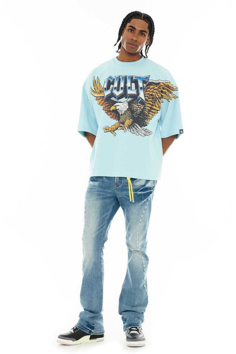 Lenny 603 Bootcut Jeans, Alternate, color, ICY