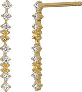 Bony Levy Mykonos Diamond Linear Drop Earrings