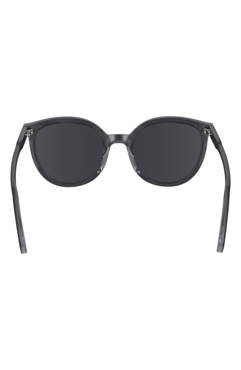 Longchamp 50mm Round Sunglasses, Alternate, color, Black/ Grey