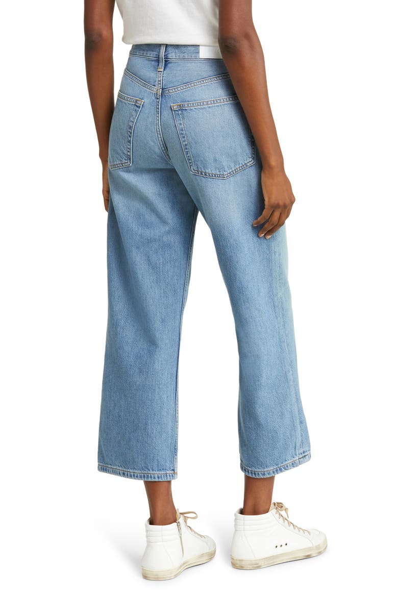 Loose Crop Wide Leg Jeans, Alternate, color, VINTAGE FLOW