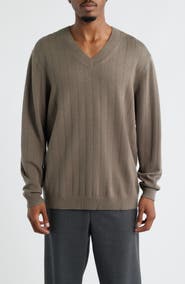 Open Edit V-Neck Sweater