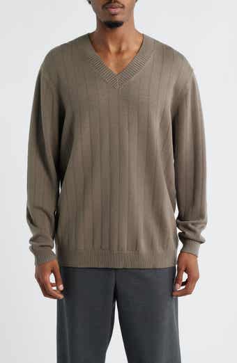 Open Edit V-Neck Sweater