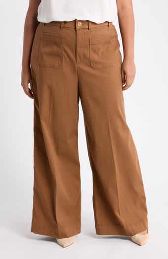 SPANXsupersmooth™ Wide Leg Stretch Twill Pants