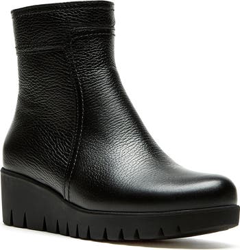 Token Waterproof Wedge Bootie
