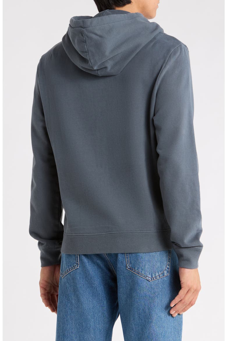 Raven Pullover Ramskull Logo Hoodie, Alternate, color, SUNIL BLUE
