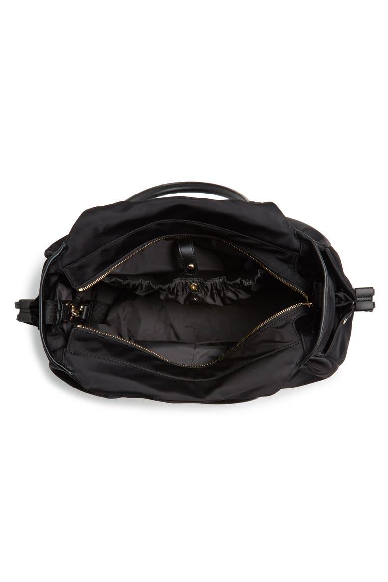 watson lane - stevie diaper bag, Alternate, color, BLACK
