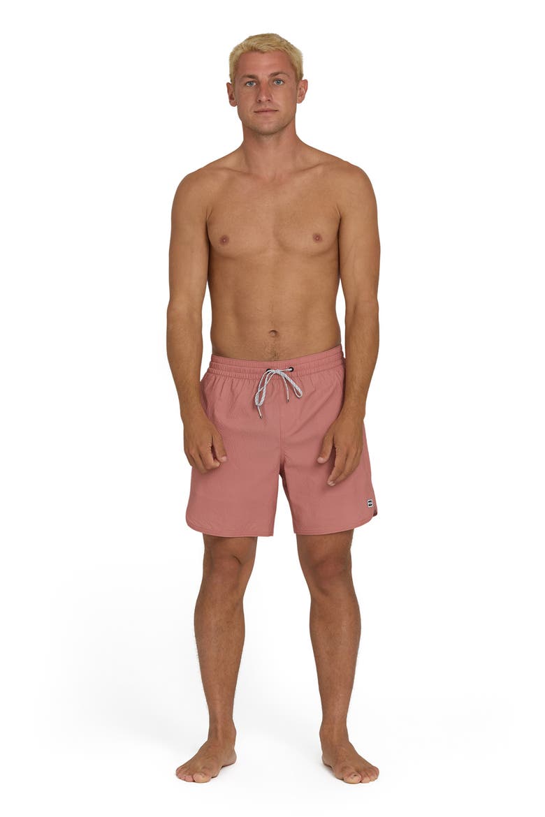 Reform Layback Swim Trunks, Alternate, color, ASH ROSE
