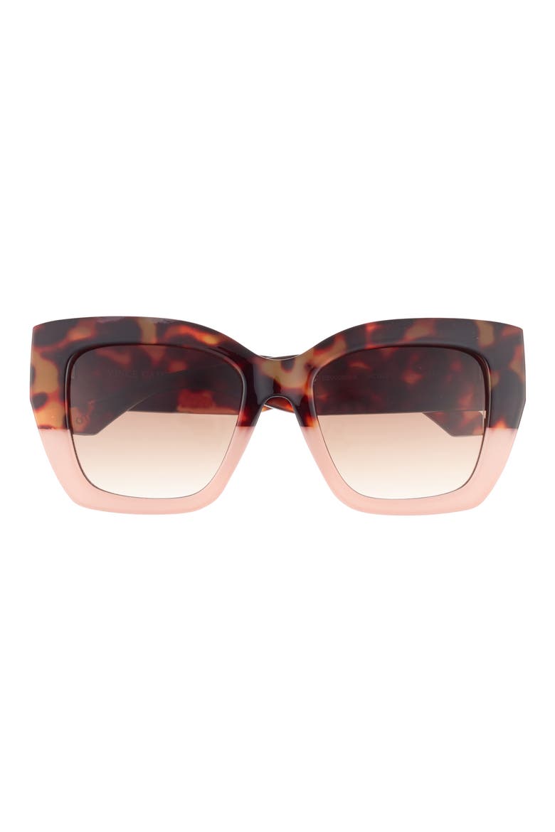 51mm Gradient Cat Eye Sunglasses, Main, color, TORTOISE ROSE