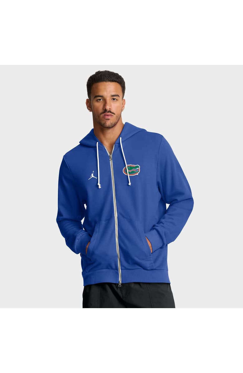 Jordan Brand Men's Jordan Brand Royal Florida Gators 2025 Sideline Performance Full-Zip Hoodie, Main, color, Royal