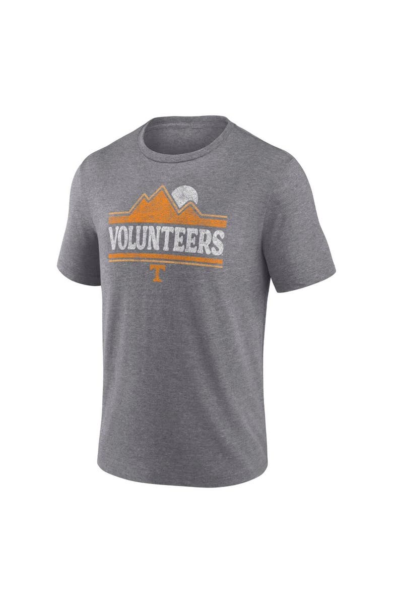 FANATICS Men's Fanatics Heather Gray Tennessee Volunteers Favorite Play Tri-Blend T-Shirt, Alternate, color, Heather Gray