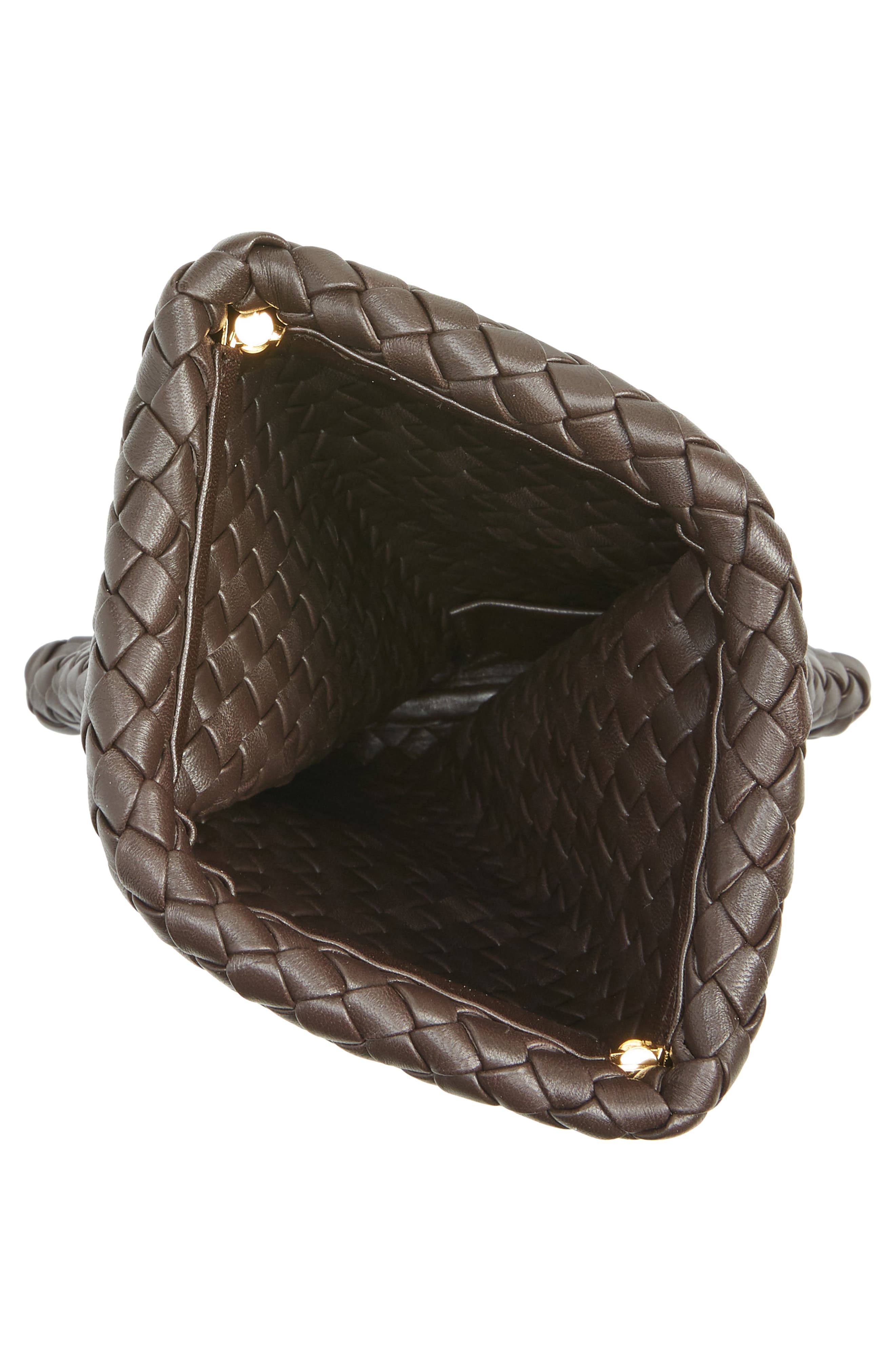 Bottega Veneta BV Crisscross Padded Intrecciato Leather Clutch, Alternate, color, 