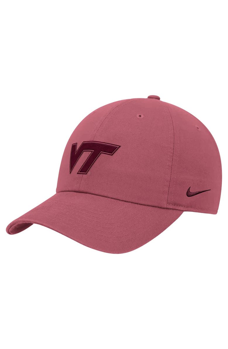 Nike Men's Nike Maroon Virginia Tech Hokies Club Adjustable Hat, Main, color, Maroon