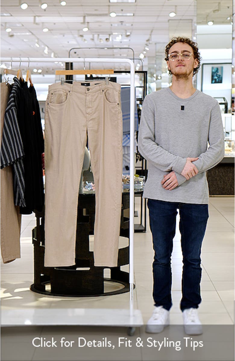 The Straight Leg Twill Pants, sales video thumbnail