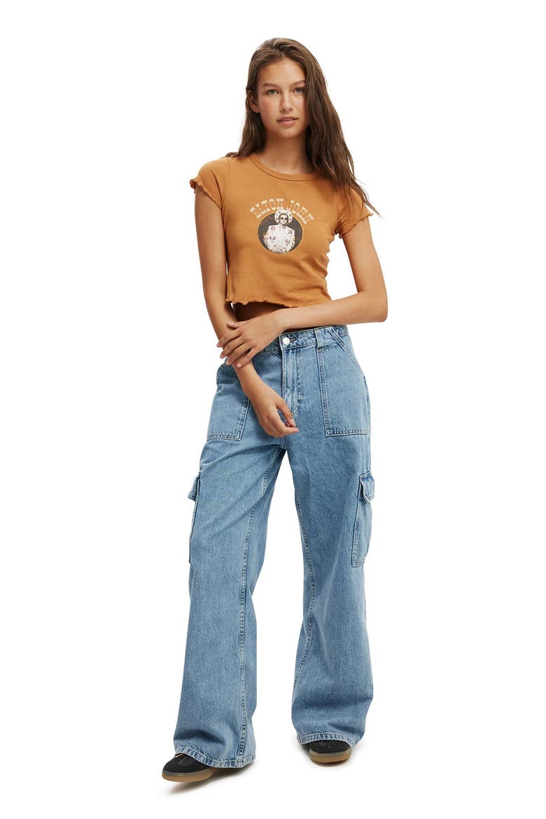 Micro Lettuce Graphic License Tee, Alternate, color, Elton John  Sedona Sand