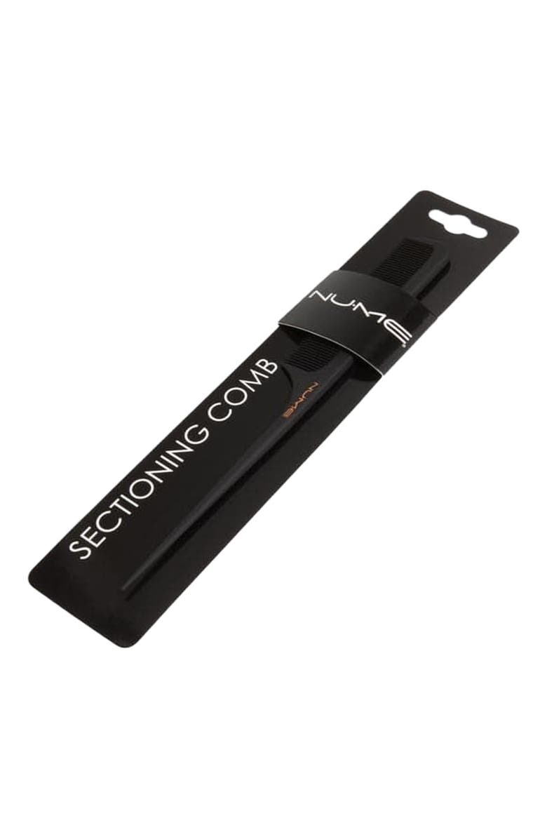 NUME Sectioning Comb, Alternate, color, Black