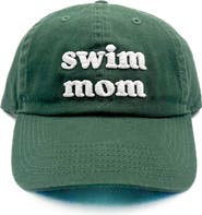 Rey To Z Swim Mom Baseball Hat