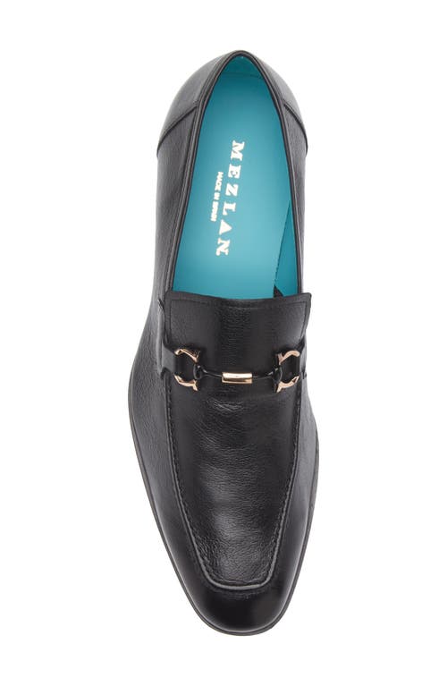 Mezlan Rios Bit Ornament Leather Loafer In Black