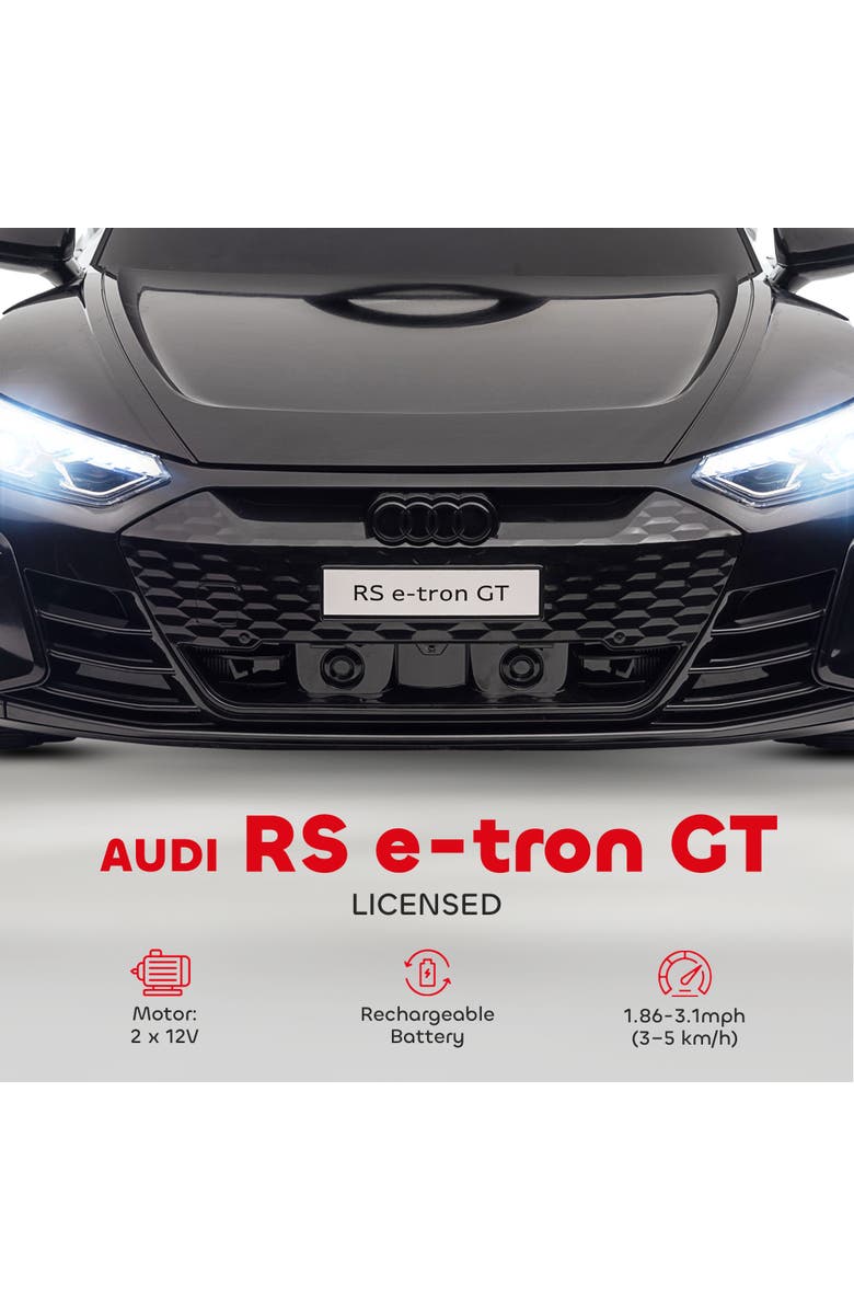 Aosom Kids Electric Car, 12V, Remote Control, Alternate, color, Black