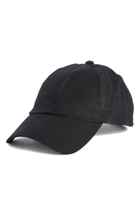 Waxed Canvas Baseball Cap