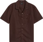 AG Foster Linen & Cotton Camp Shirt