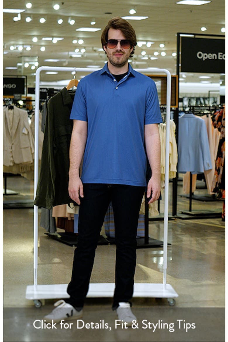 Dewitt Microprint Performance Jersey Polo video