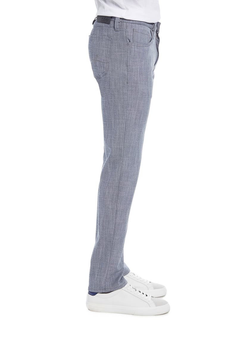 Courage Straight Leg Stretch Chambray Pants, Alternate, color, GREY CROSS TWILL