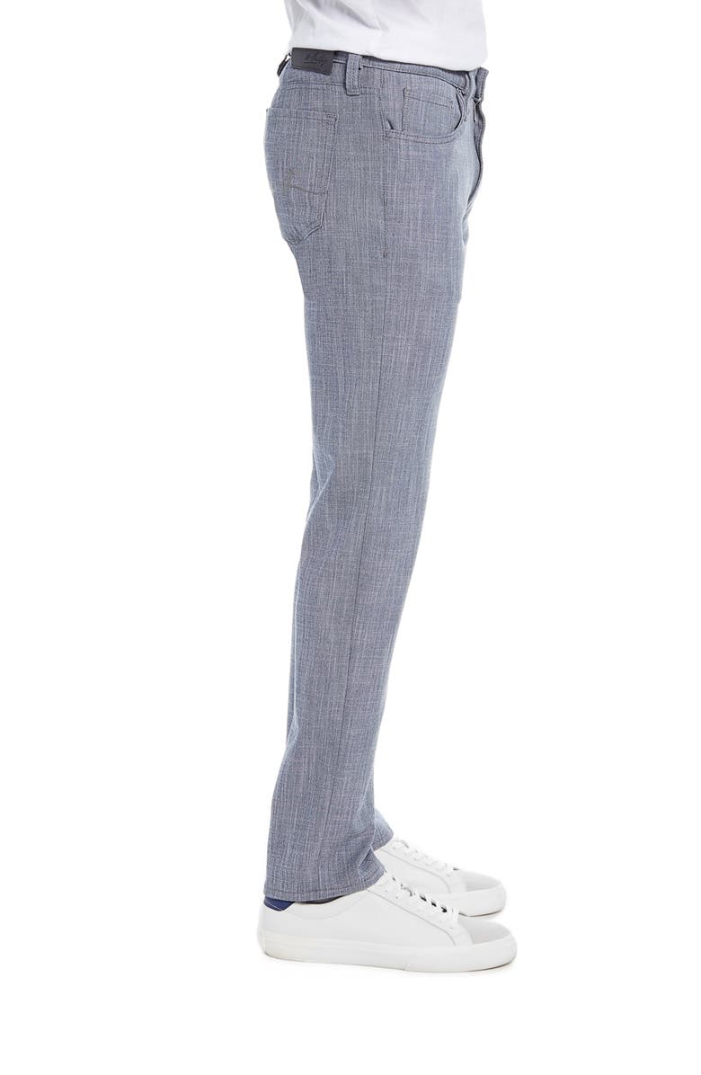 34 Heritage Courage Straight Leg Stretch Chambray Pants, Alternate, color, Grey Cross Twill