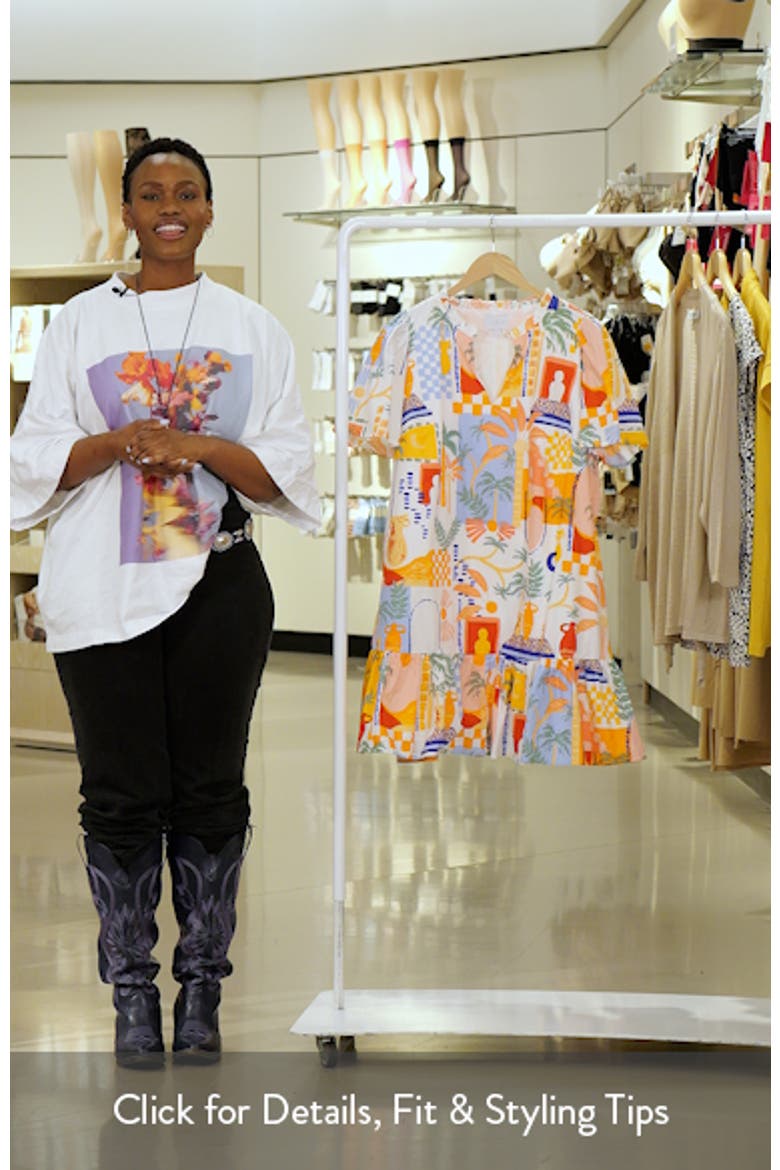 Petrolia Print Minidress video