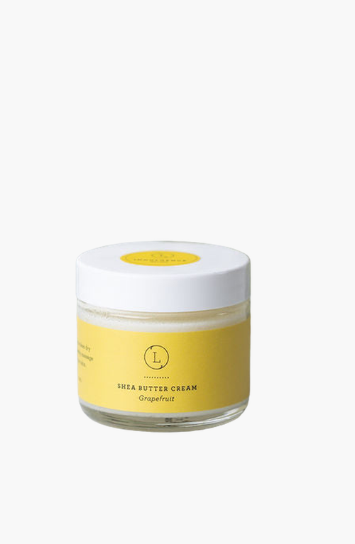 LIZUSH LIZUSH CBD GRAPEFRUIT SHEA BUTTER BODY CREAM WITH CBD, SHEA BODY LOTION (THC FREE) CREAMS & OILS