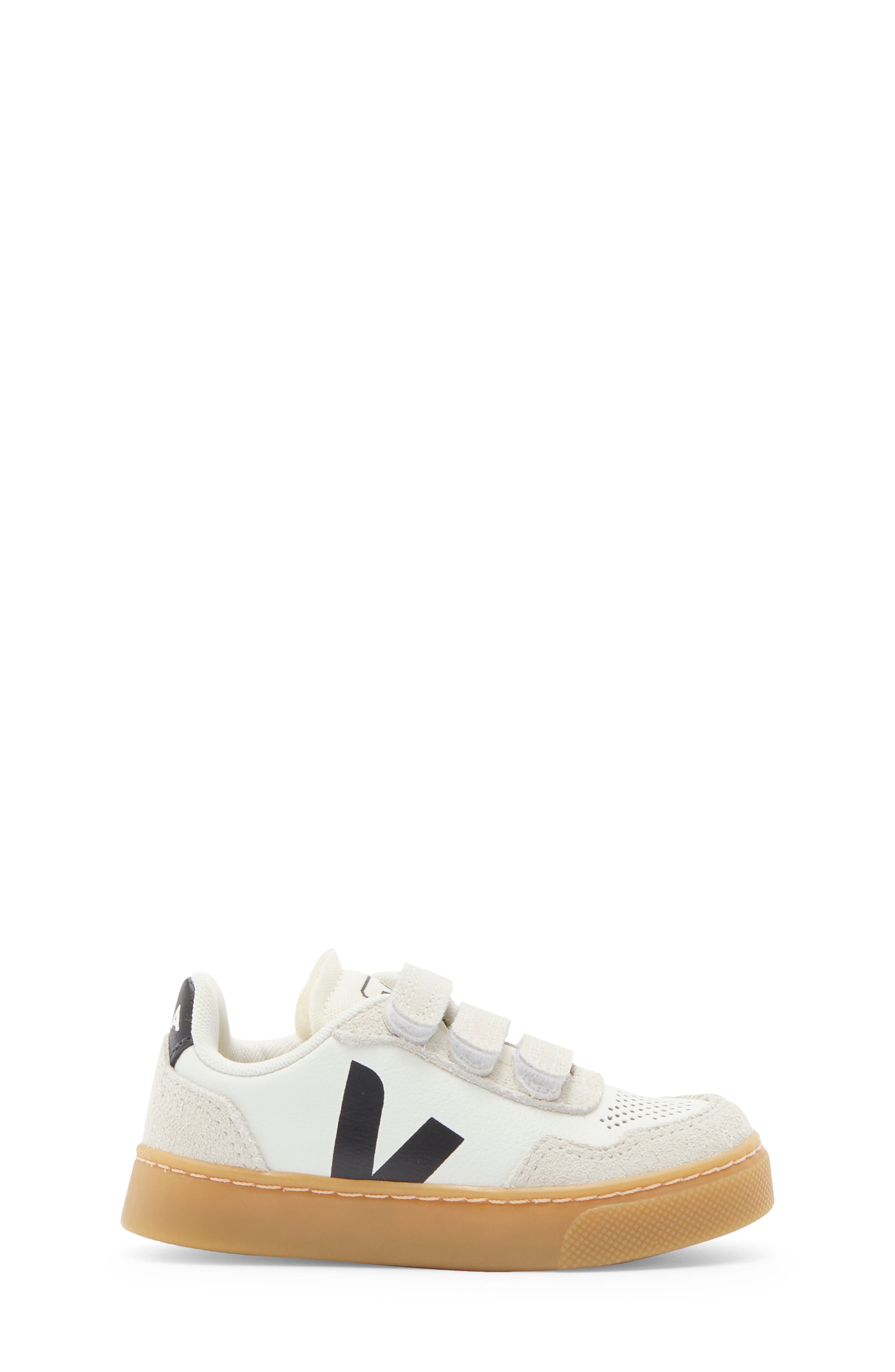 Veja Kids' V-90 O.T. Sneaker, Alternate, color, White Black Natural