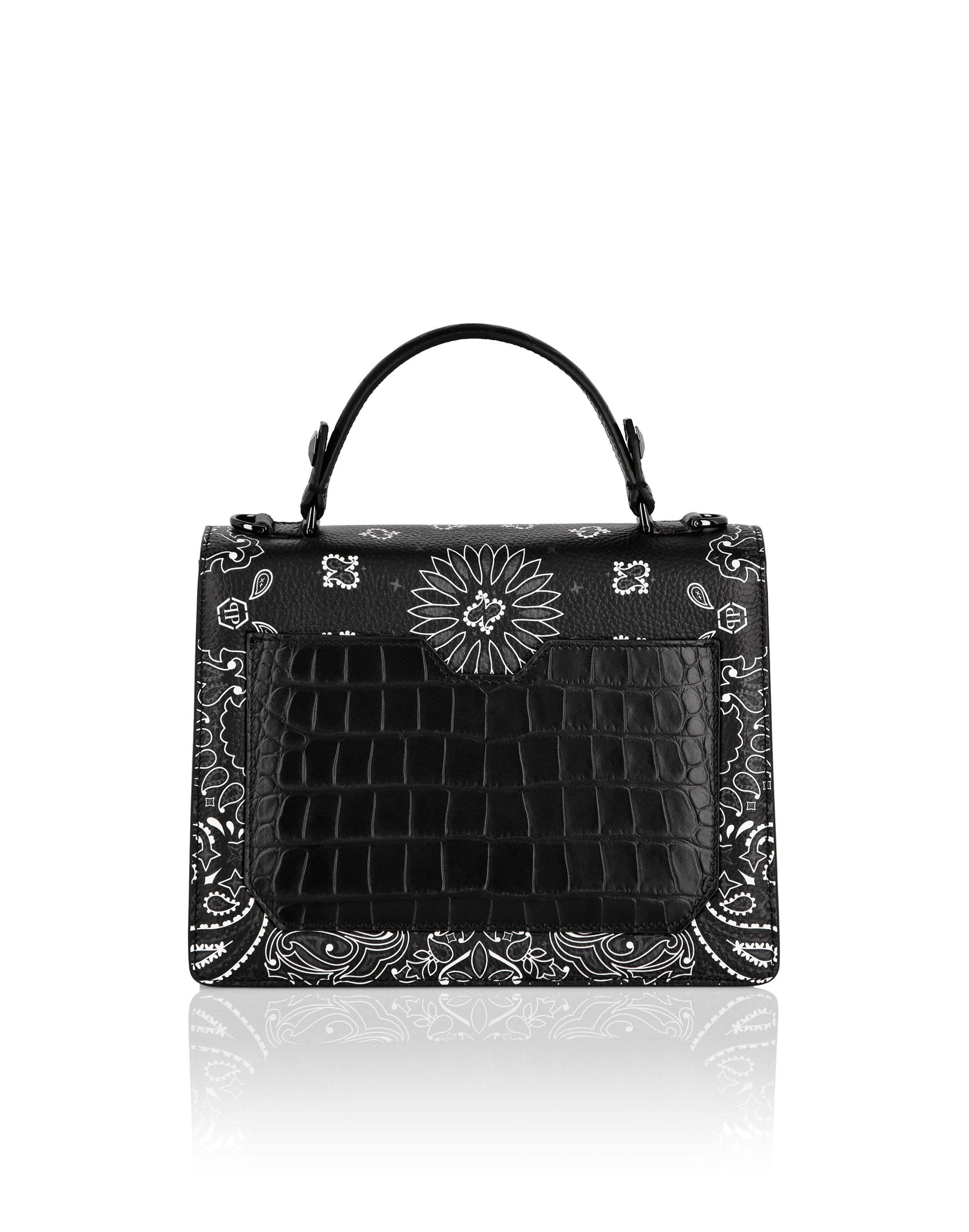 Handle Bag Superheroine Women, Alternate, color, black