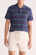 Brooks Brothers Stripe Cotton Piqué Polo