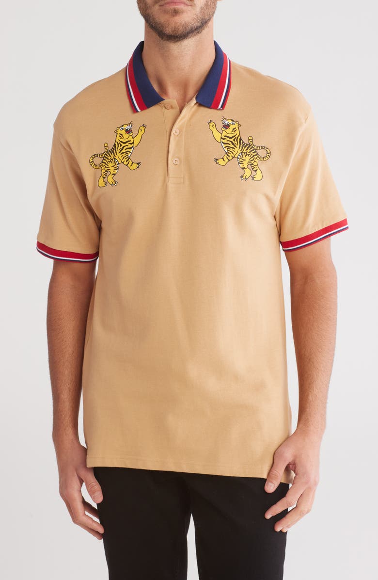 Reason Fearless Tiger Polo, Main, color,