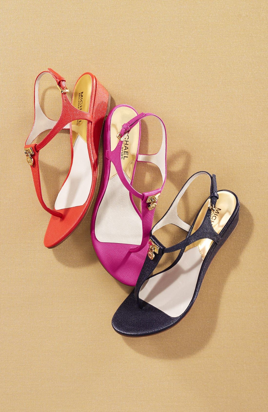 MICHAEL Michael Kors 'Hamilton' Thong Sandal, Main, color, 