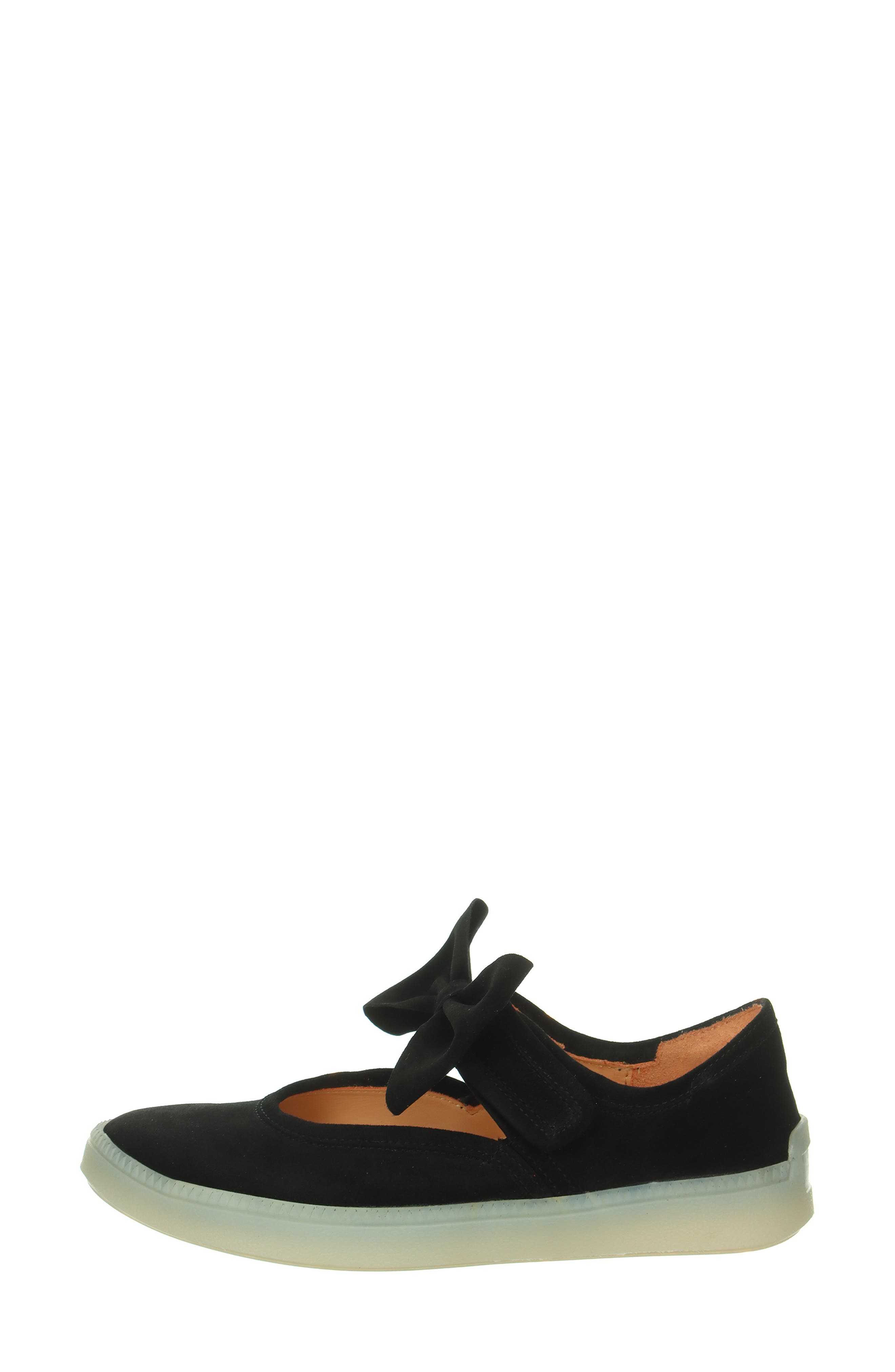 Think! Turna Bow Sneaker, Alternate, color, Black