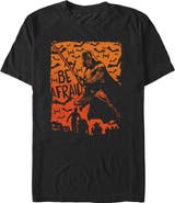 Star Wars Mens Star Wars Halloween Darth Vader Be Afraid T Shirt