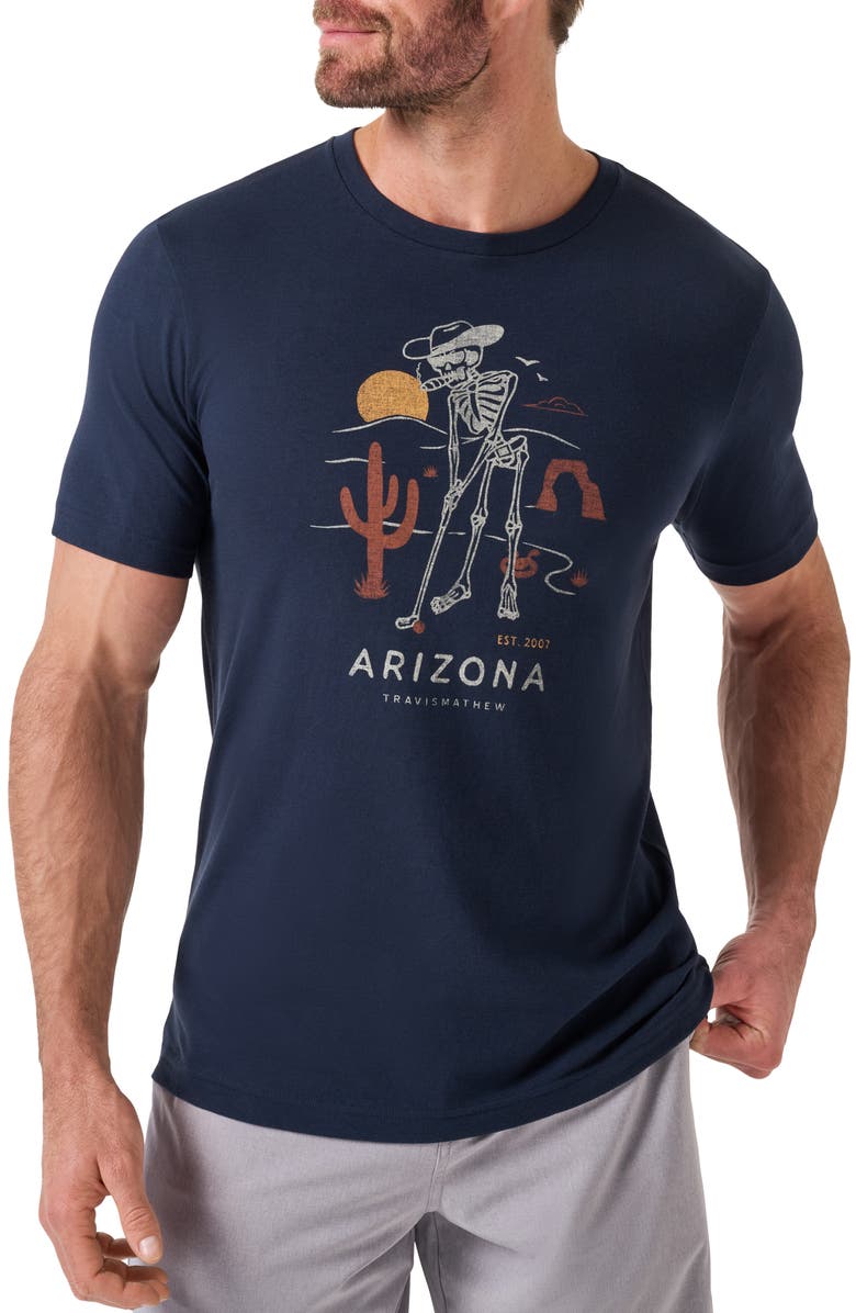 TravisMathew Sunglasses Inside Graphic T-Shirt, Alternate, color, Total Eclipse