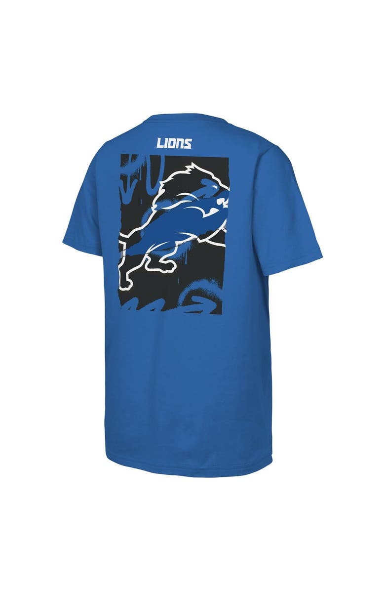 Outerstuff Youth Outerstuff Blue Detroit Lions Posterize T-Shirt, Alternate, color, 