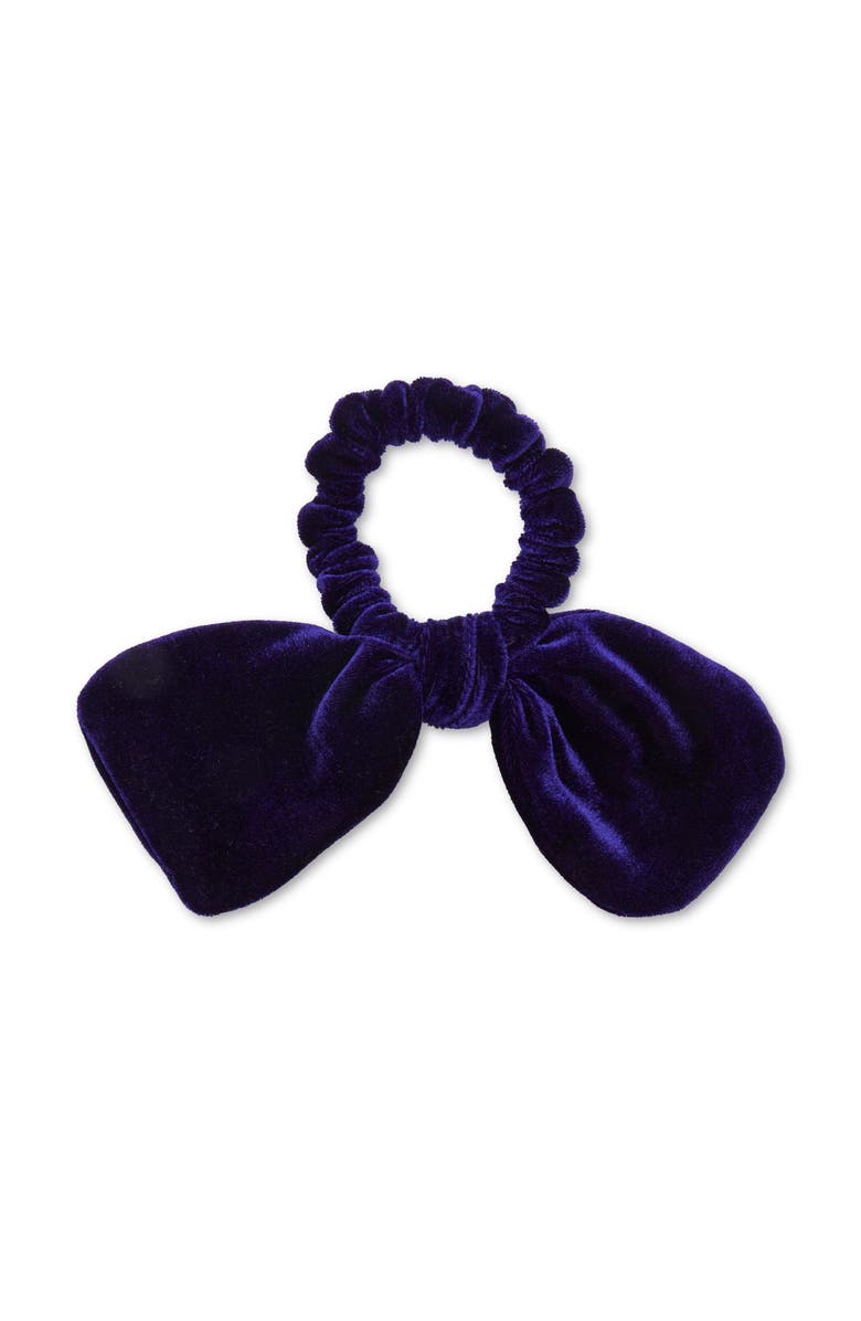 Lele Sadoughi Baltimore Ravens Bow Scrunchie, Alternate, color, Purple 500
