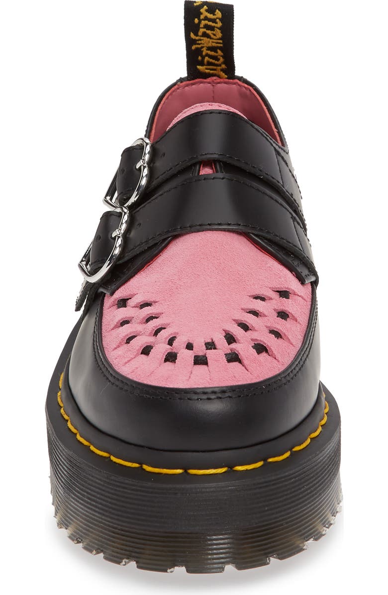 Dr. Martens x Lazy Oaf Buckle Platform Loafer, Alternate, color,