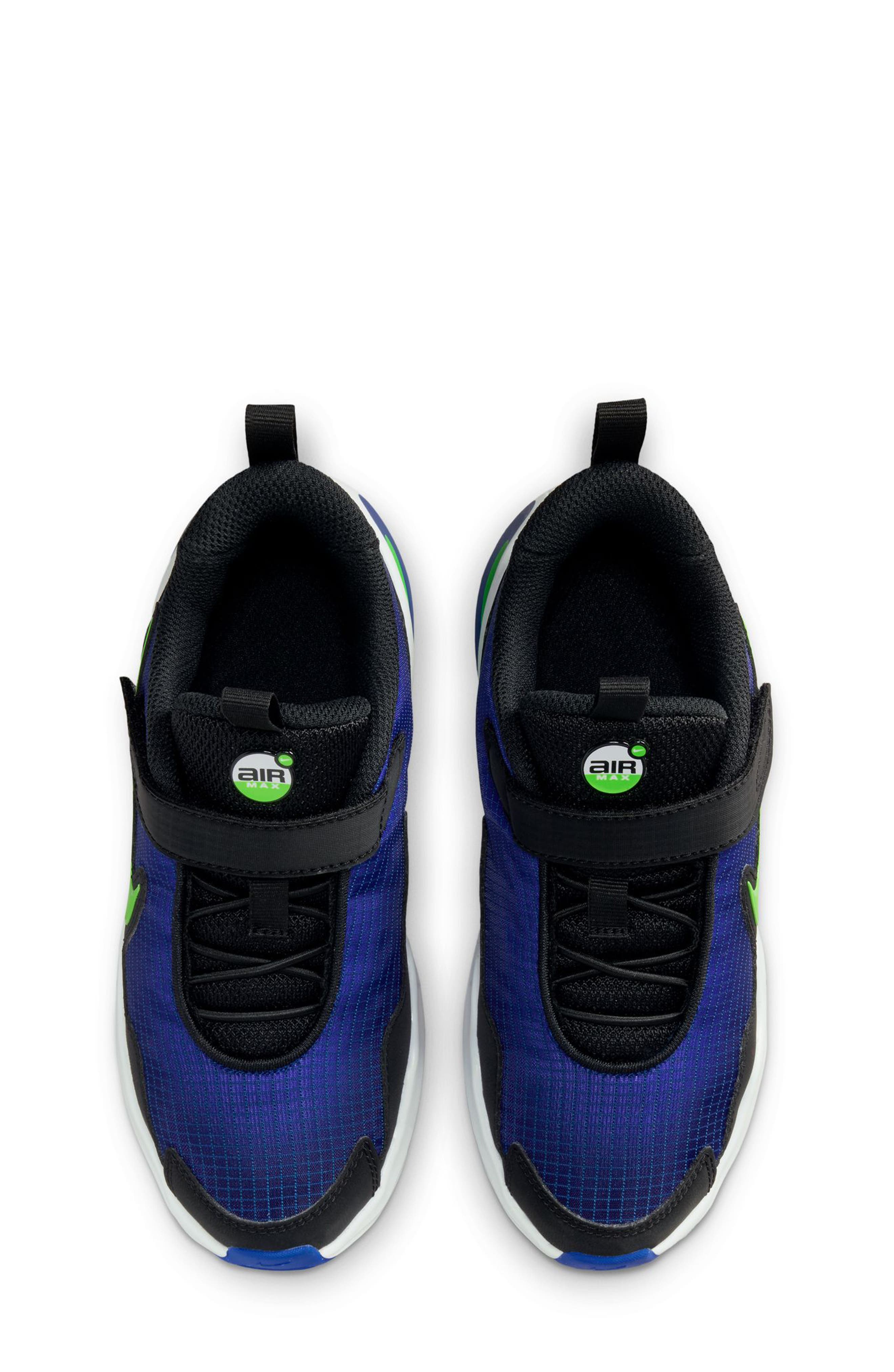 Nike Kids' Air Max Nova Sneaker, Alternate, color, Blue/ Green/ Black/ White