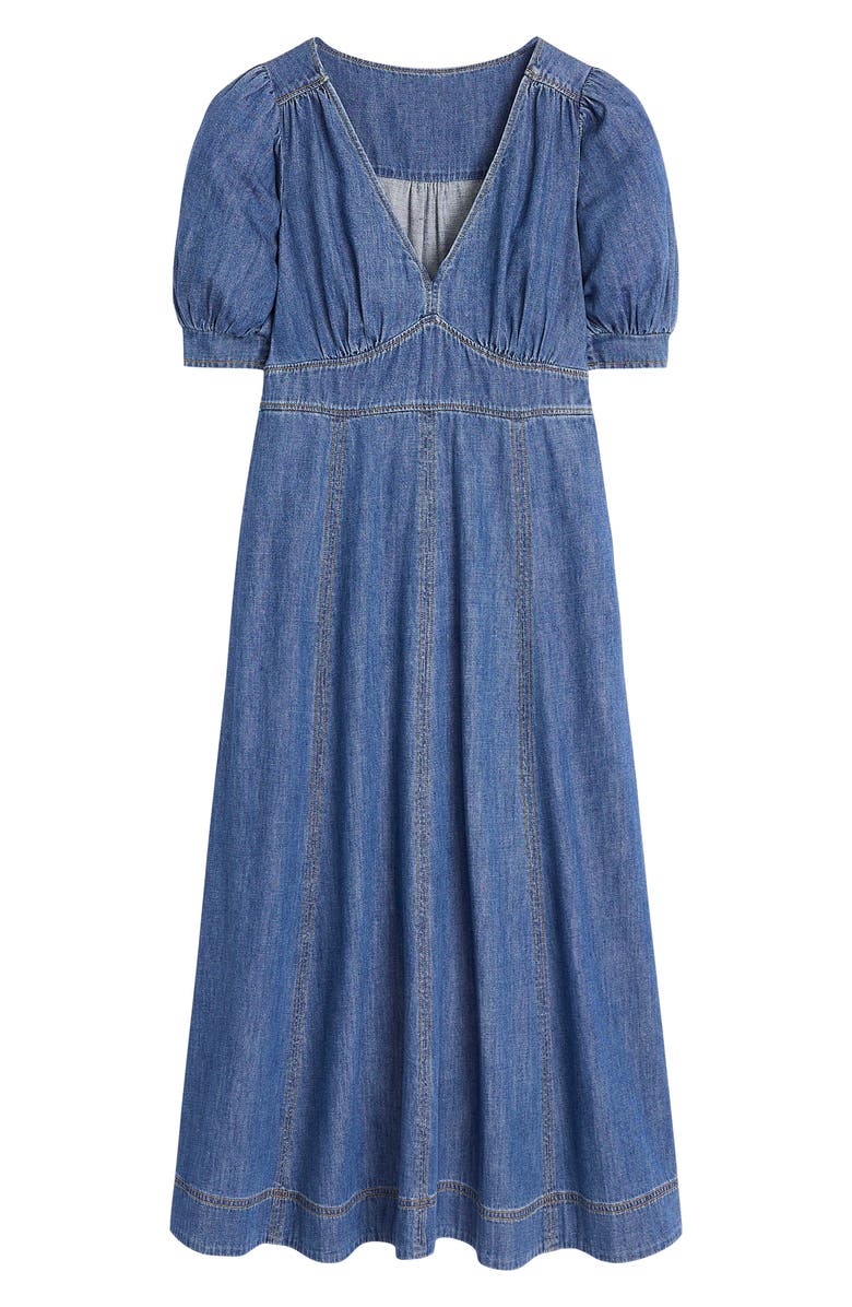 Boden Denim A-Line Dress, Alternate, color, 