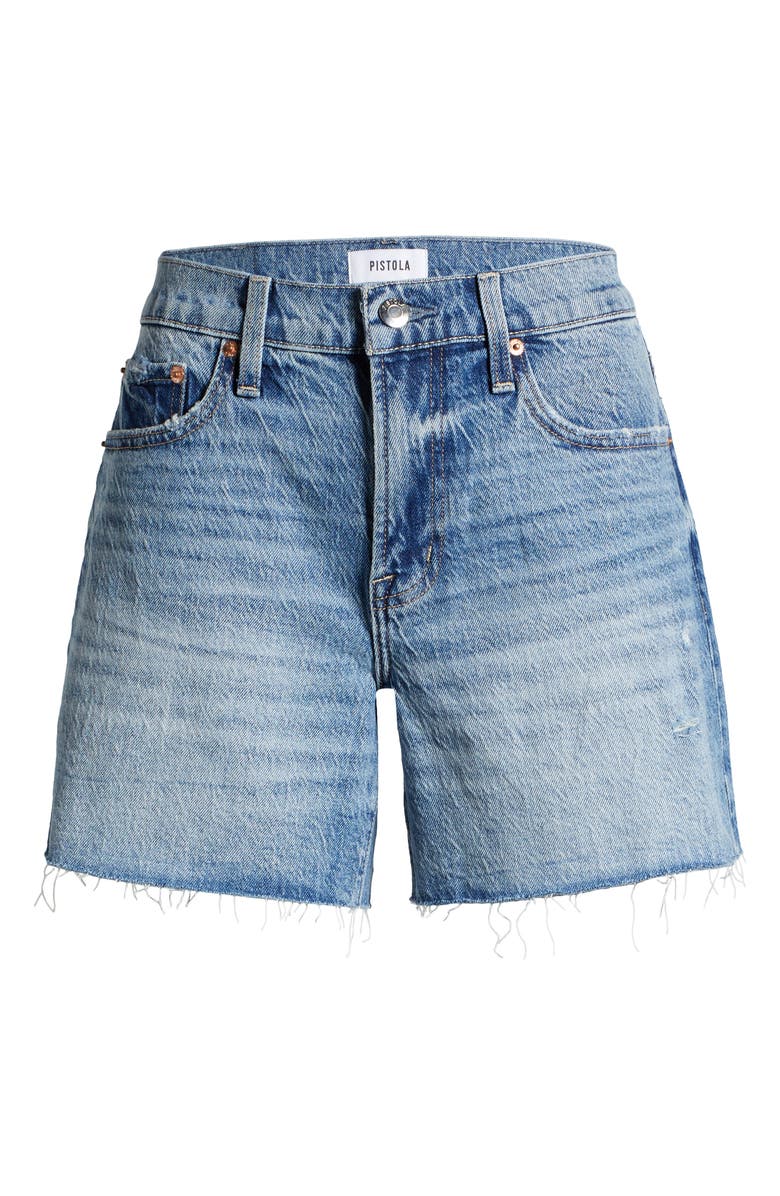 Pistola Kennedy Cutoff Denim Shorts, Alternate, color, Central Vintage
