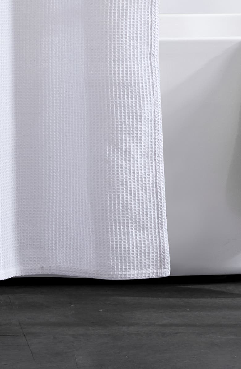 Kenneth Cole New York Waffle Knit Shower Curtain, Alternate, color, 