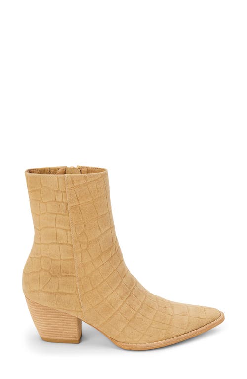 Matisse Caty Western Pointed Toe Bootie In Brown